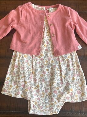 Carter's Coral Knit Baby Top